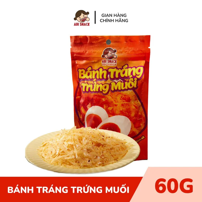 Bánh tráng trứng muối