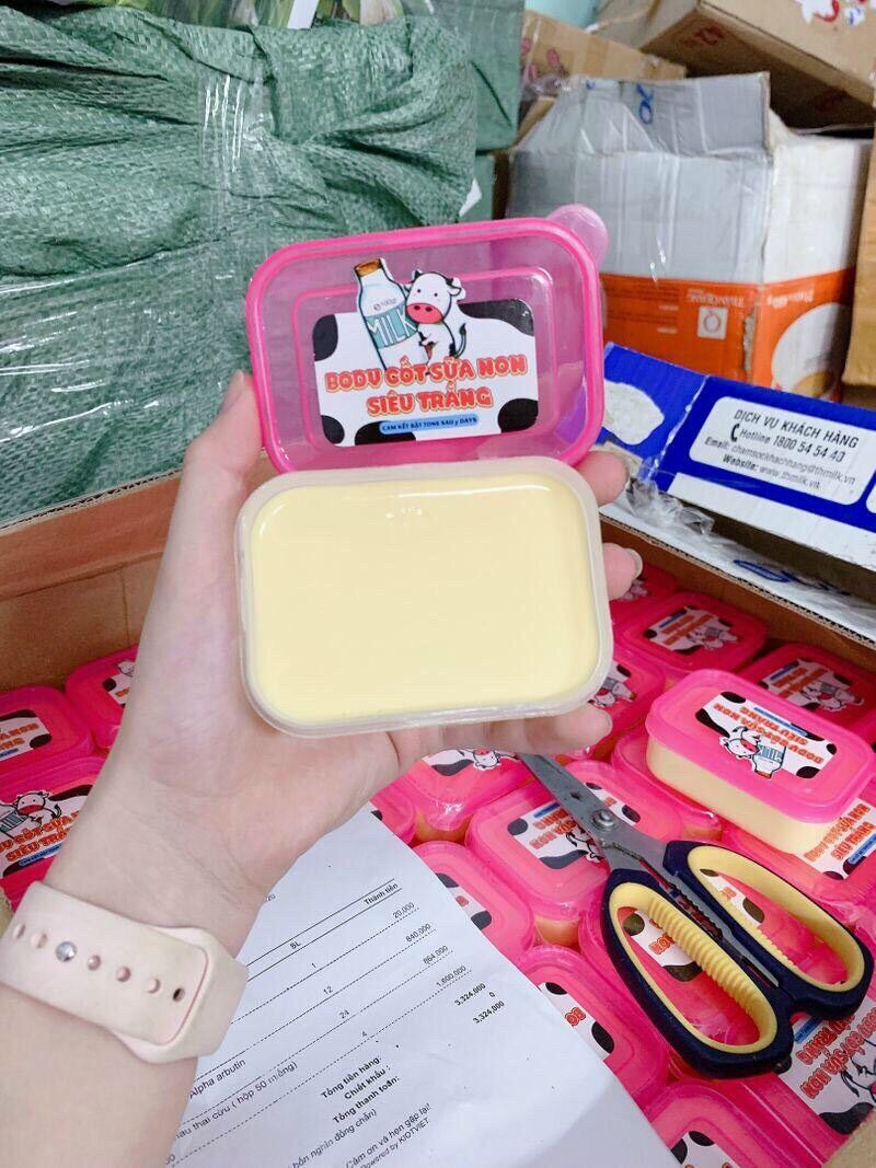 Kem cốt bò ủ trắng thái lan (100gr)