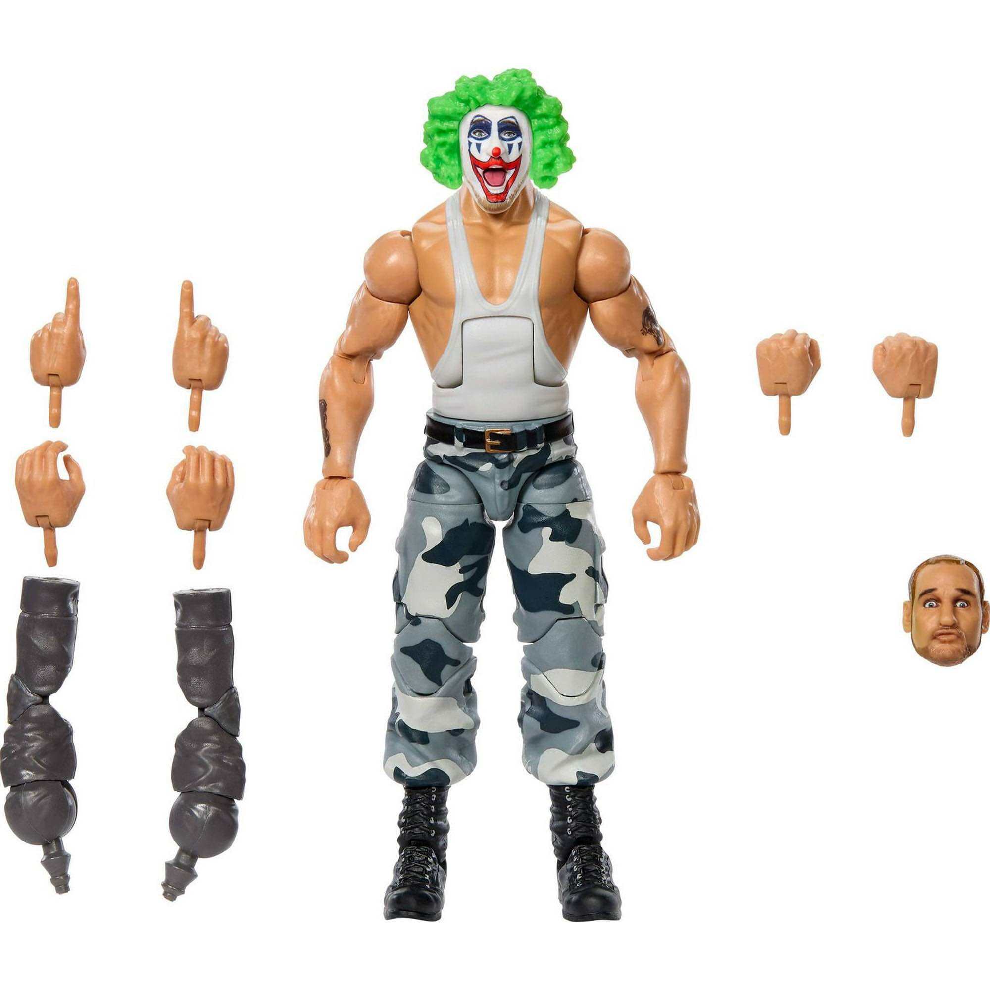 Mô hình  WWE Elite Collection Survivor Series Bushwhacker Butch