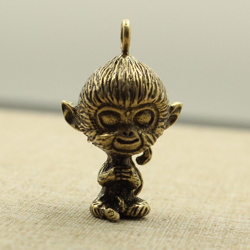 Móc khoá đồng phong thuỷ tuổi con khỉ