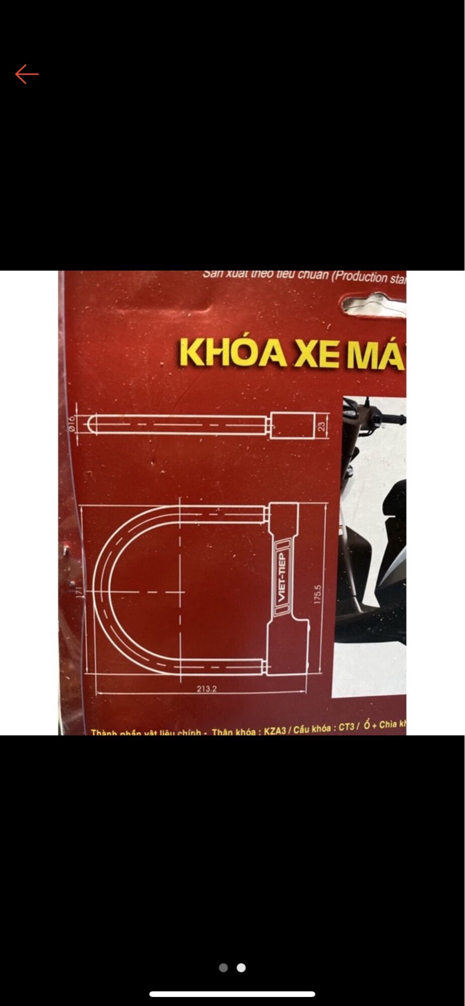 Khoá Chữ U Việt Tiệp