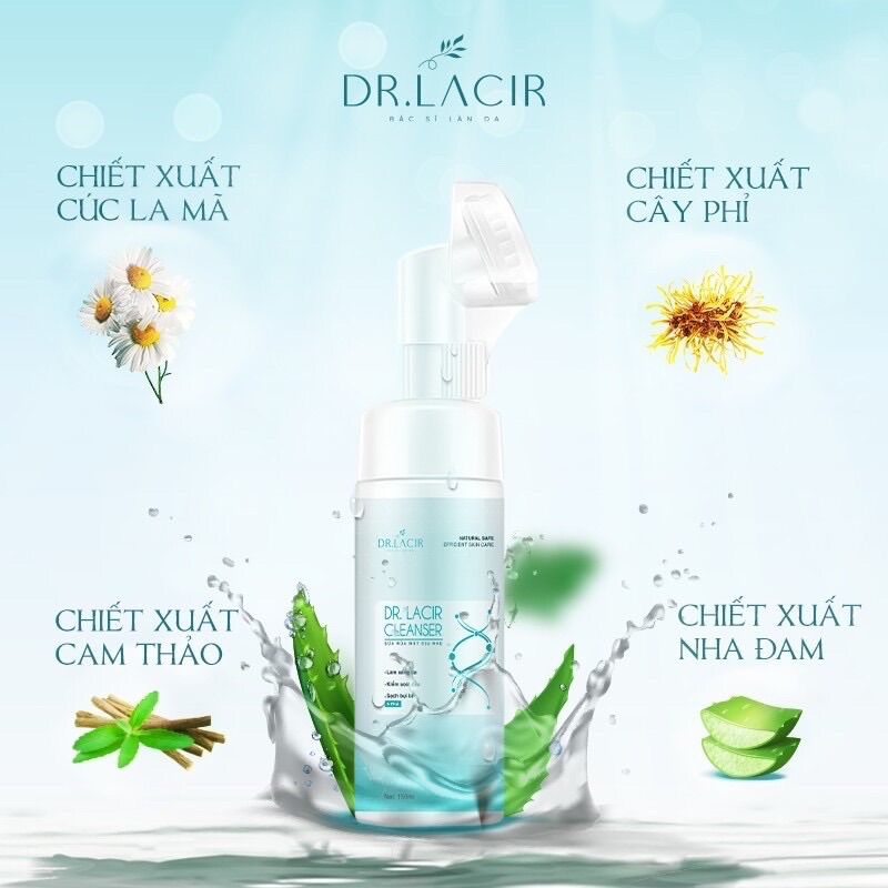 Sữa rửa mặt dịu nhẹ Dr.Lacir