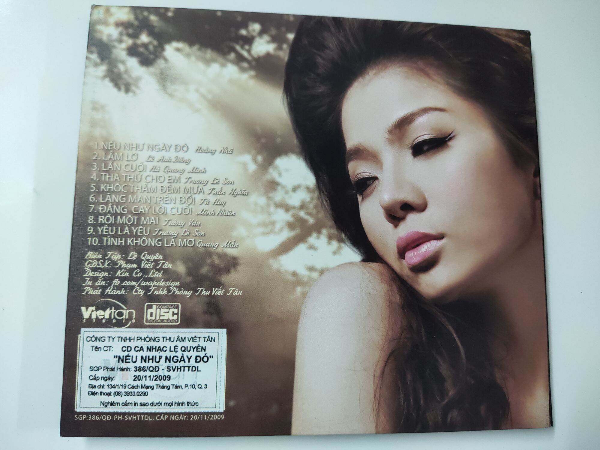 CD - Lệ Quyên vol.3 - Nếu như ngày đó