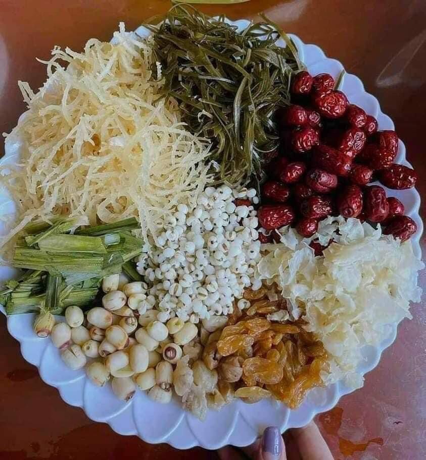Set sâm bổ lượng, set chè thanh mát (2gói) ~500g/gói