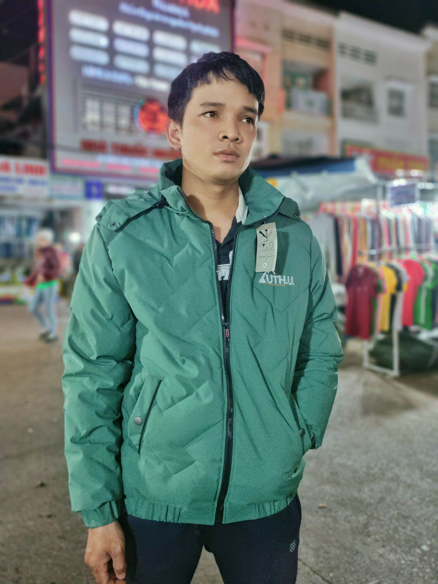 ÁO KHOÁC PHAO NAM ( nữ cũng bon chen được nhé)