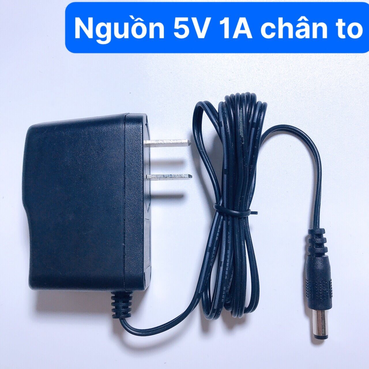 Nguồn adapter 5v 1a chân to 5.5mm dùng cho switch router, camera, tivi box