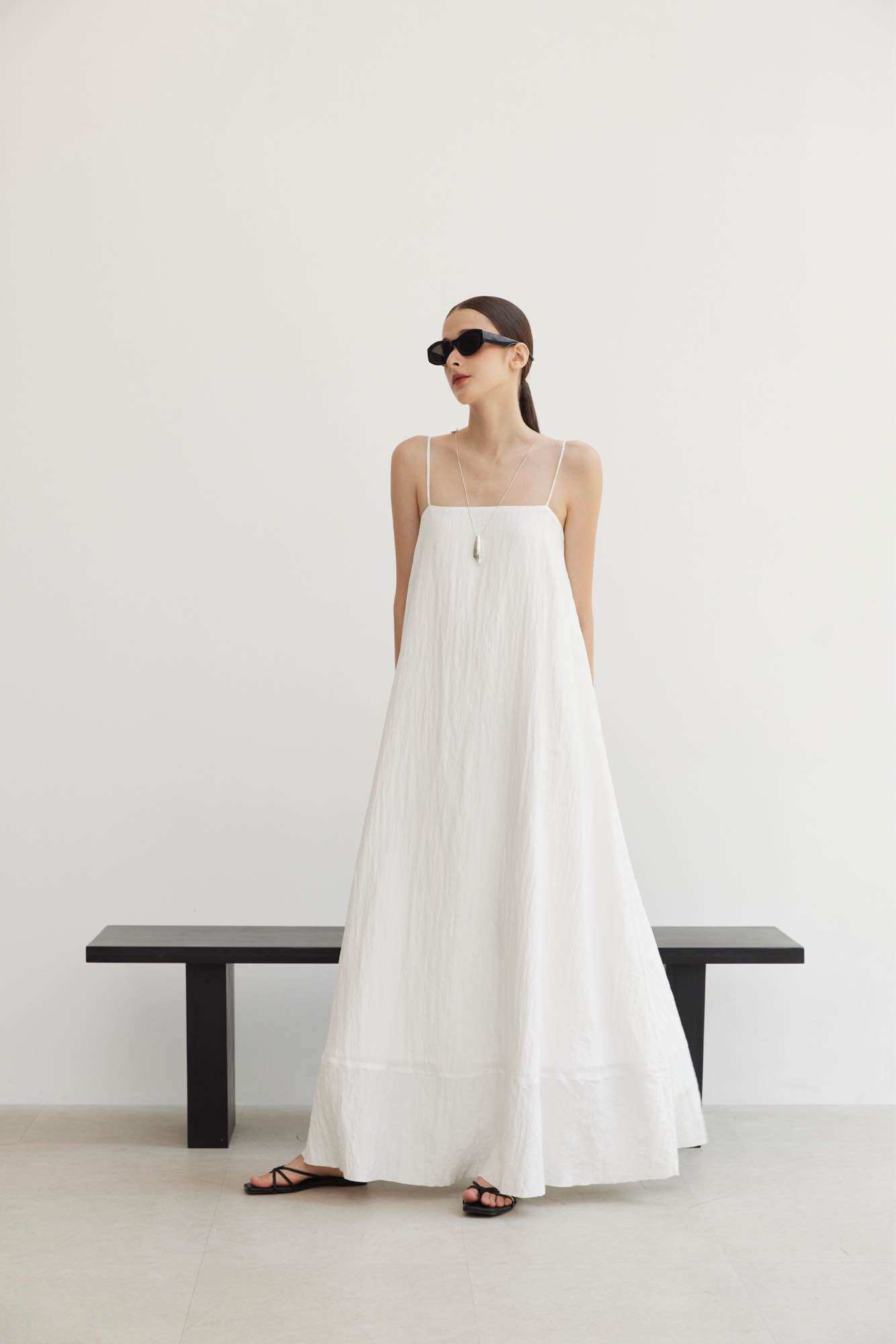 Nosbyn - đầm maxi hai dây - n404-d002