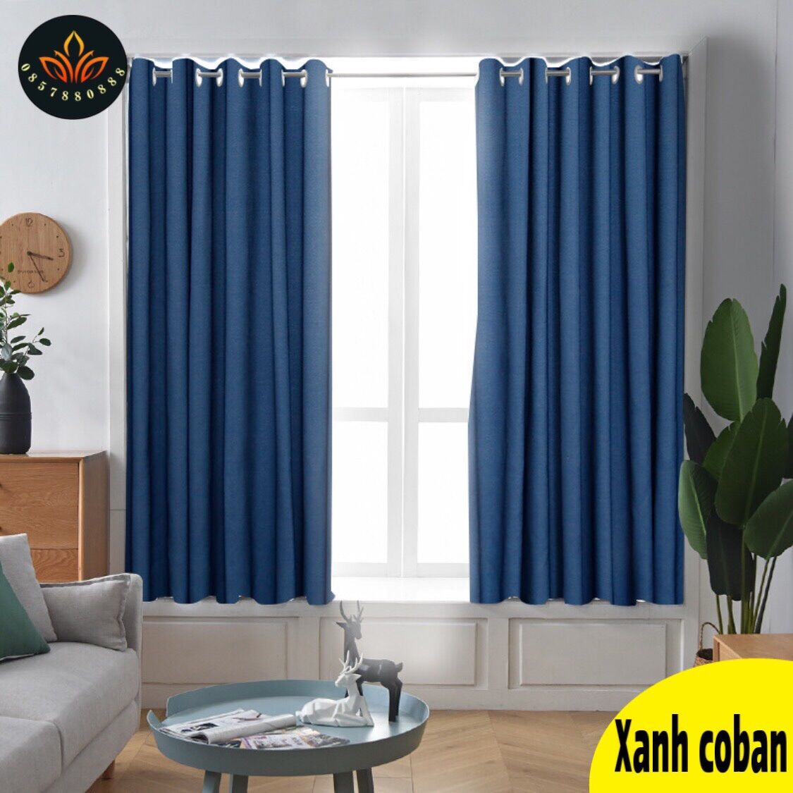 Rèm cửa, Rèm vải thô bố che nắng 100%