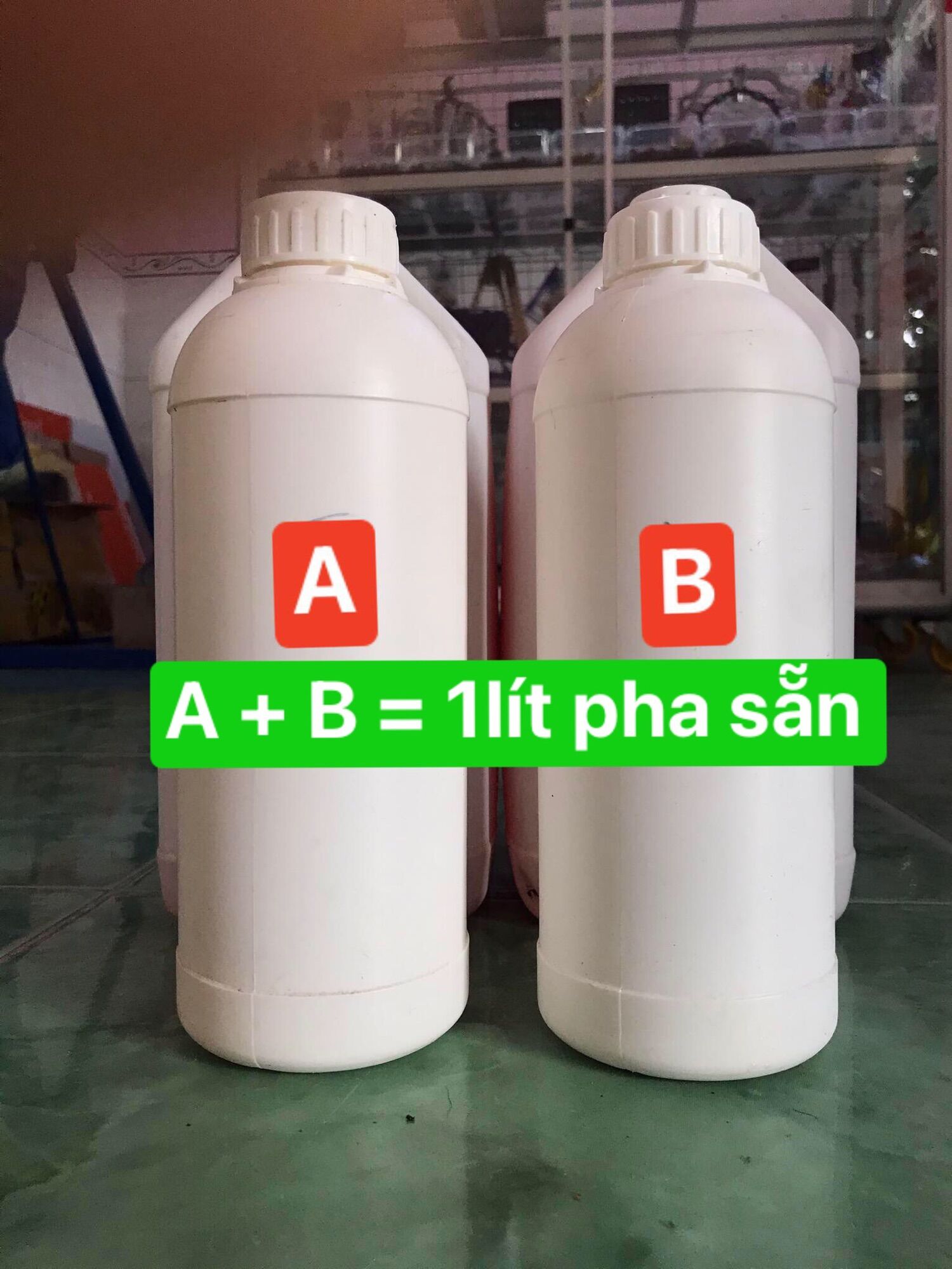 Hoá chất pha sẵn A+B dùng tẩy ốc Titan.
