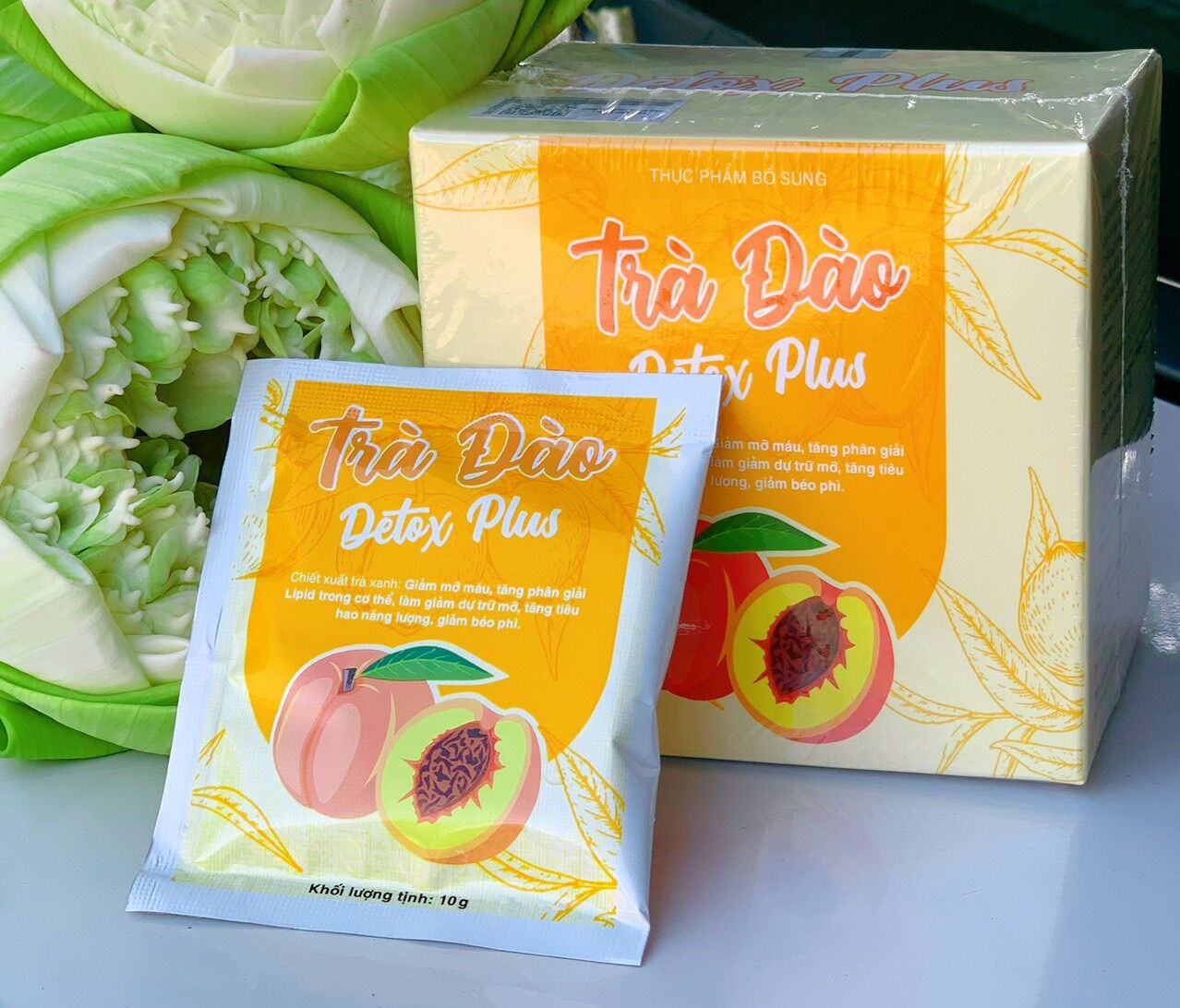 TRÀ ĐÀO DETOX PLUS