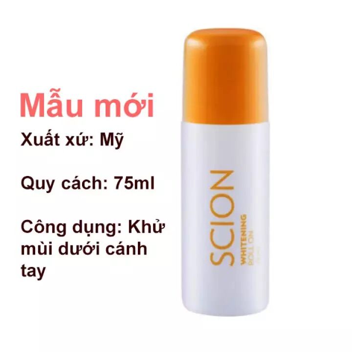 Lăn khử mùi Scion chính hãng 75ml