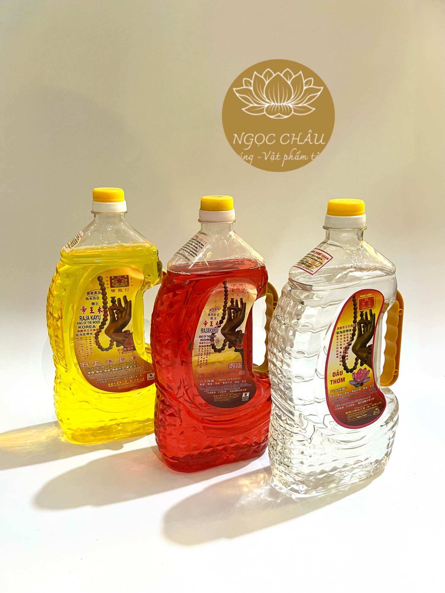 Dầu cát tường, dầu đốt đèn thắp đèn thờ_ dầu cúng_chai 1l