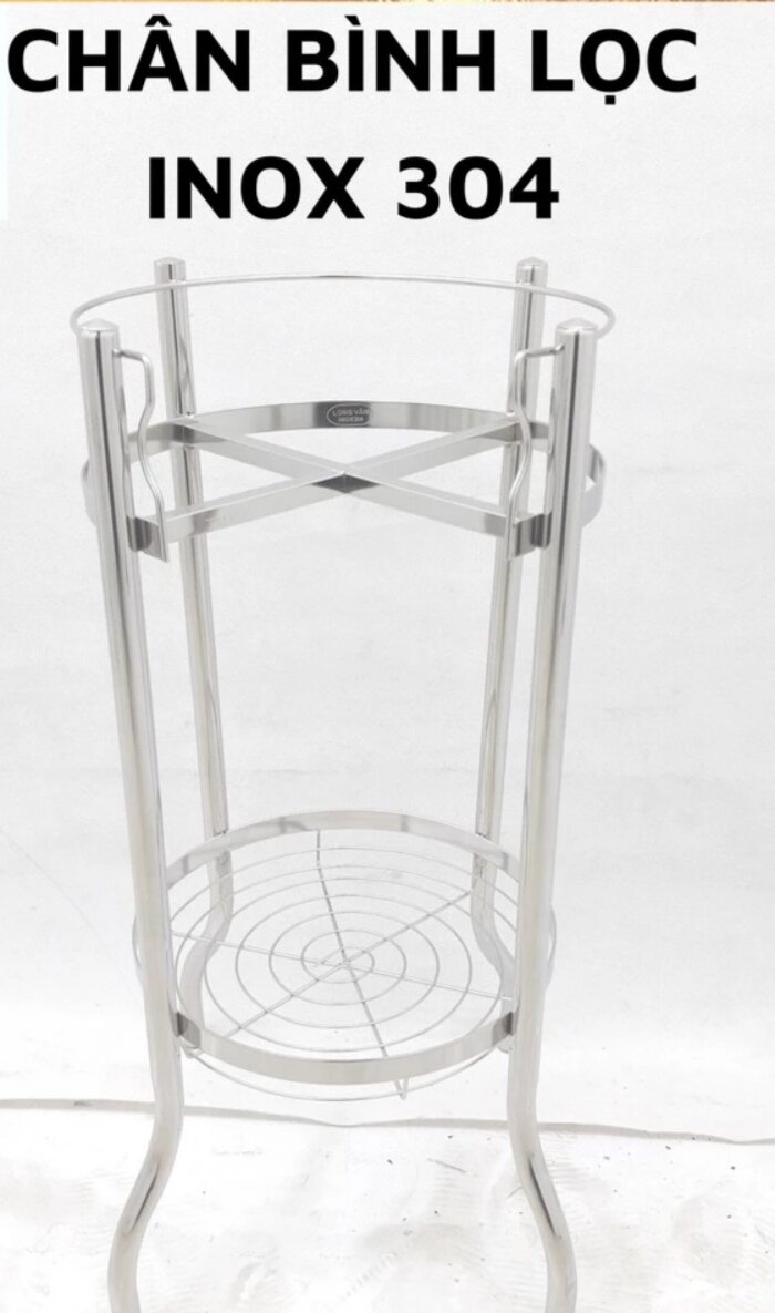 Chân bình nước inox 304 chống gỉ sét