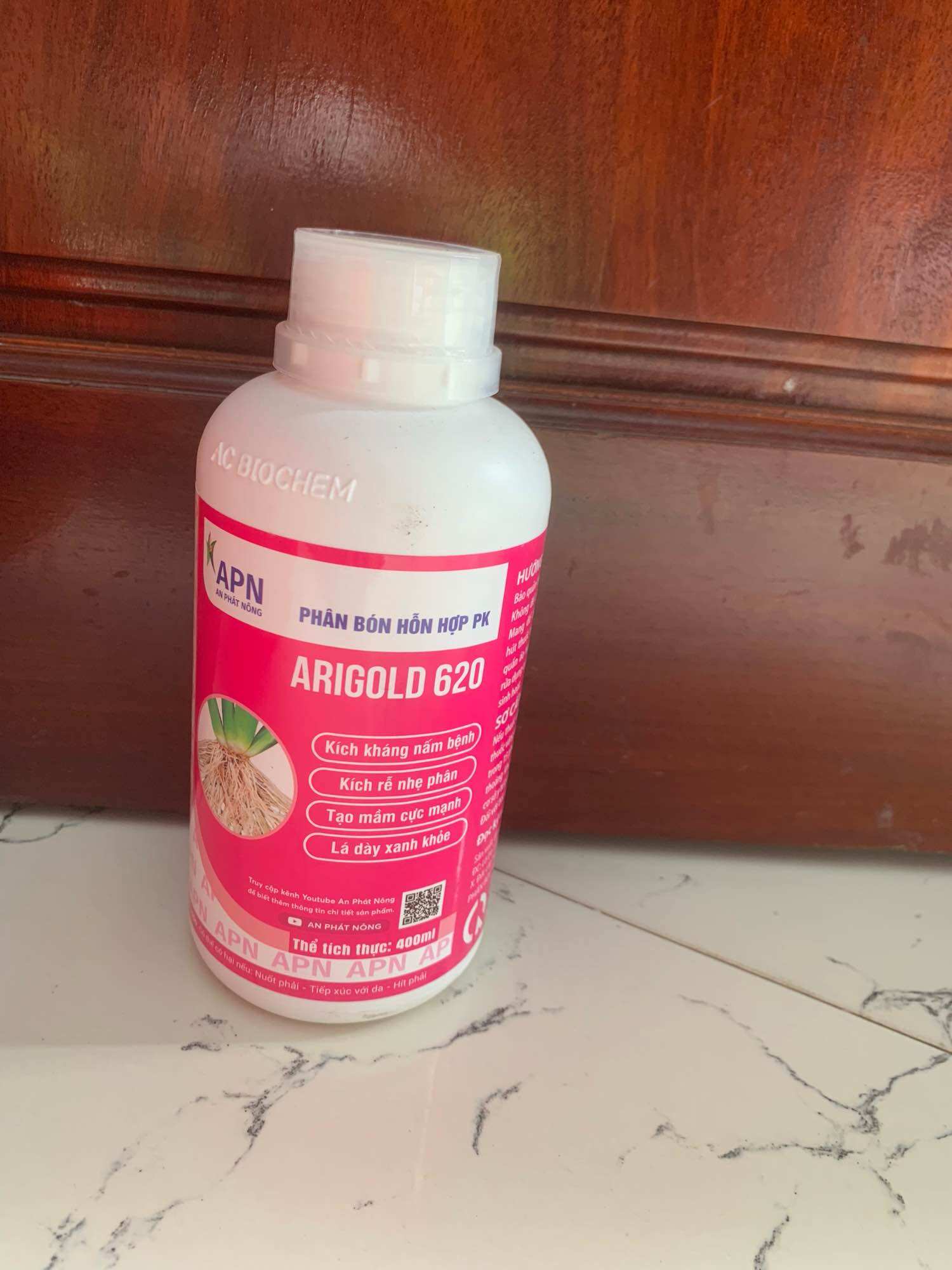 Arigold 620 của an phát nông chai 400ml và 500ml