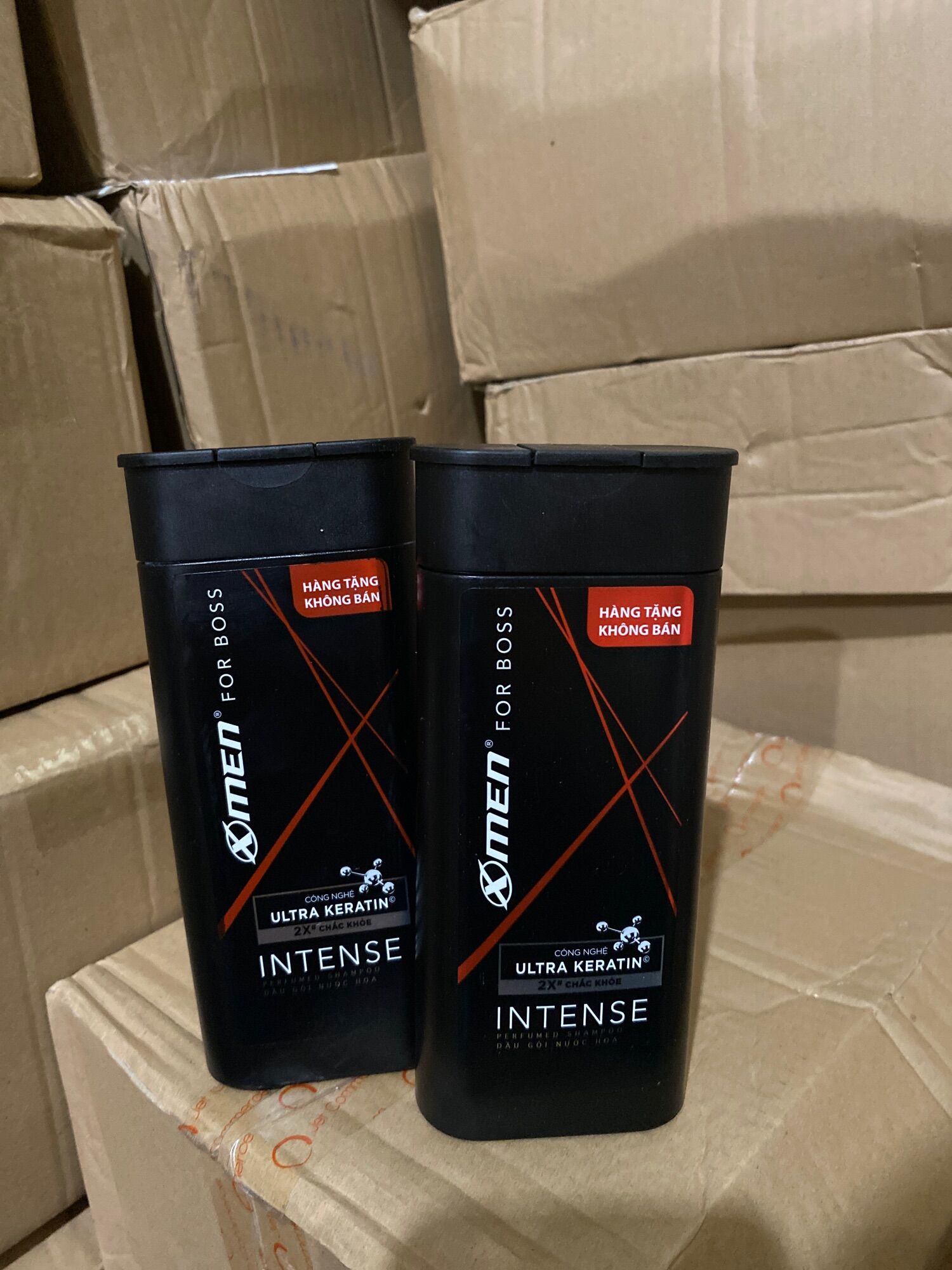 Combo 2chai dầu gội nước hoa xmen for boss intense 150g*2