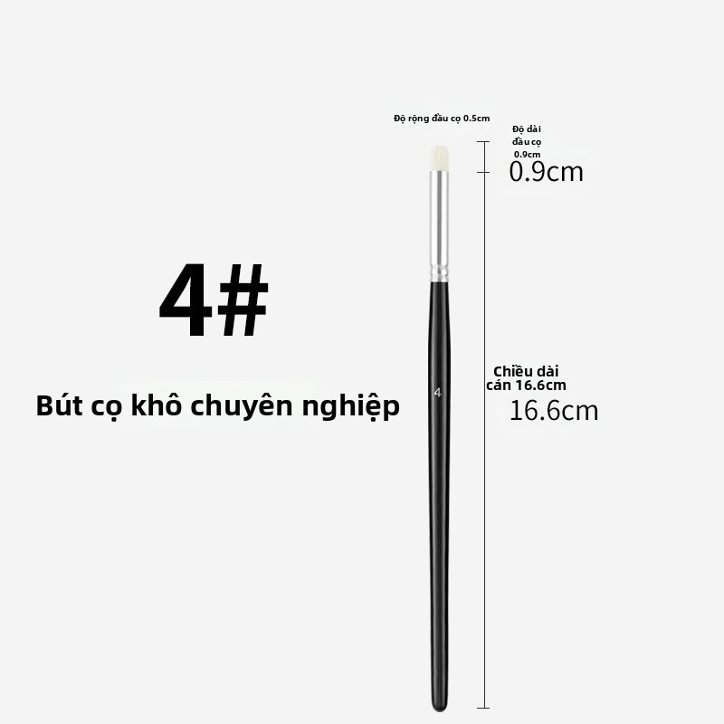 WEIZHUANG | Bộ Cọ Lông Cừu Mềm Để Tô Chi Tiết