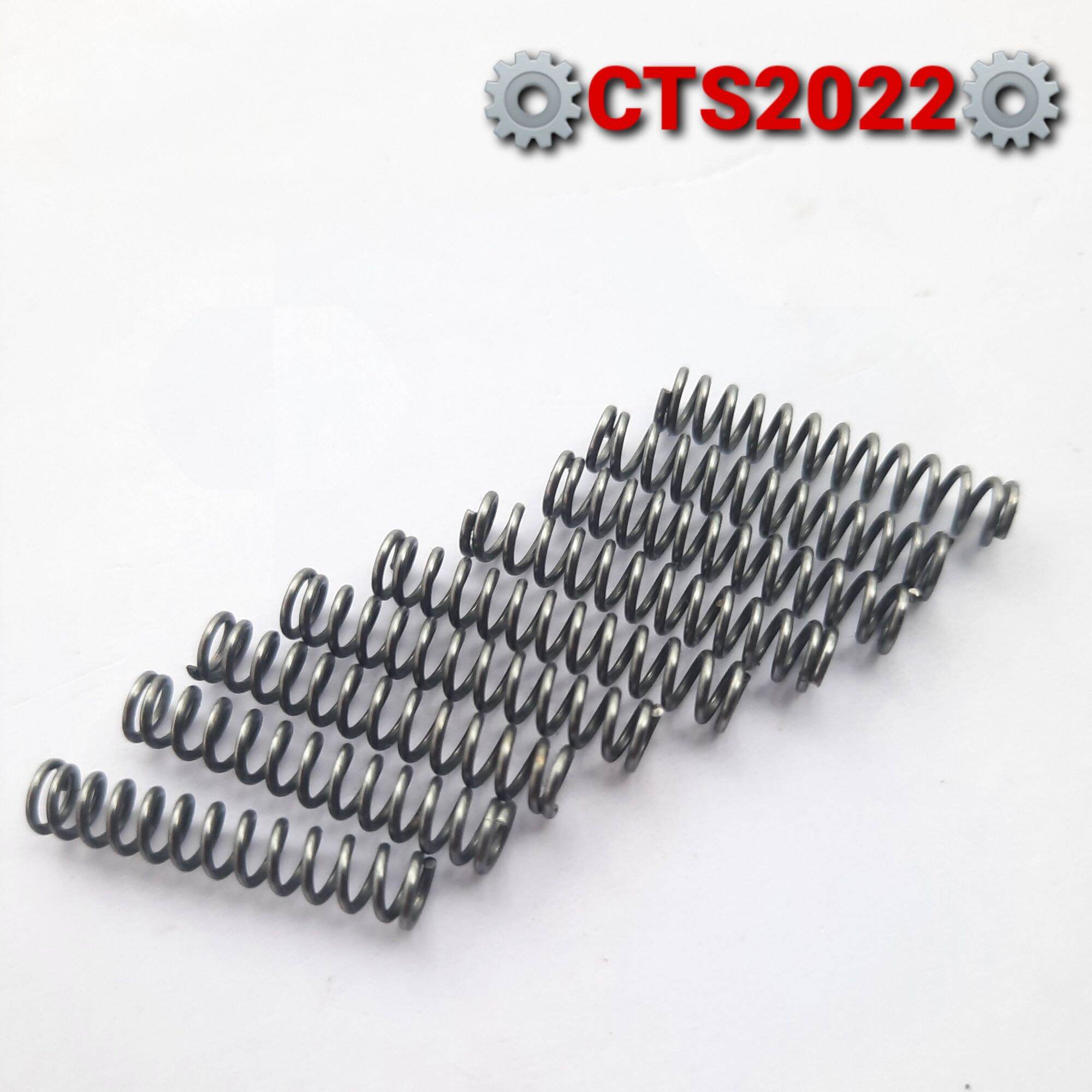 Lò xo nén phi 4mm sợi thép 0.6mm