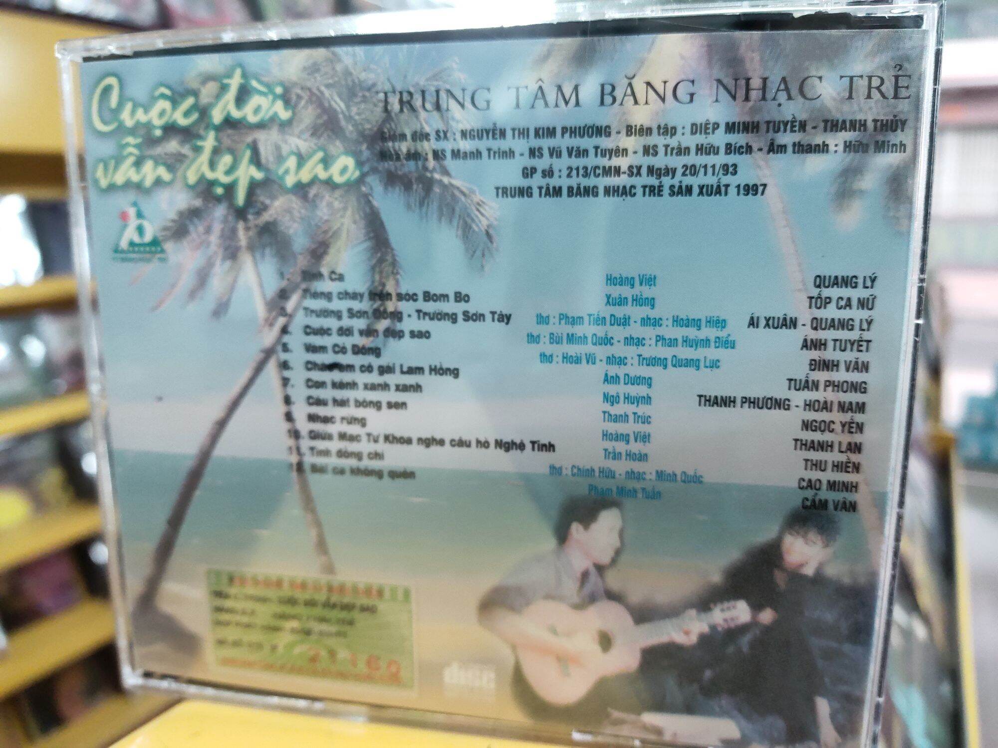 Đĩa CD - Cuộc đời vẫn đẹp sao