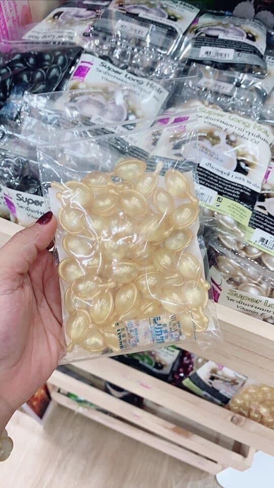 Bag of 50 Capsules of Thai Hair Serum
