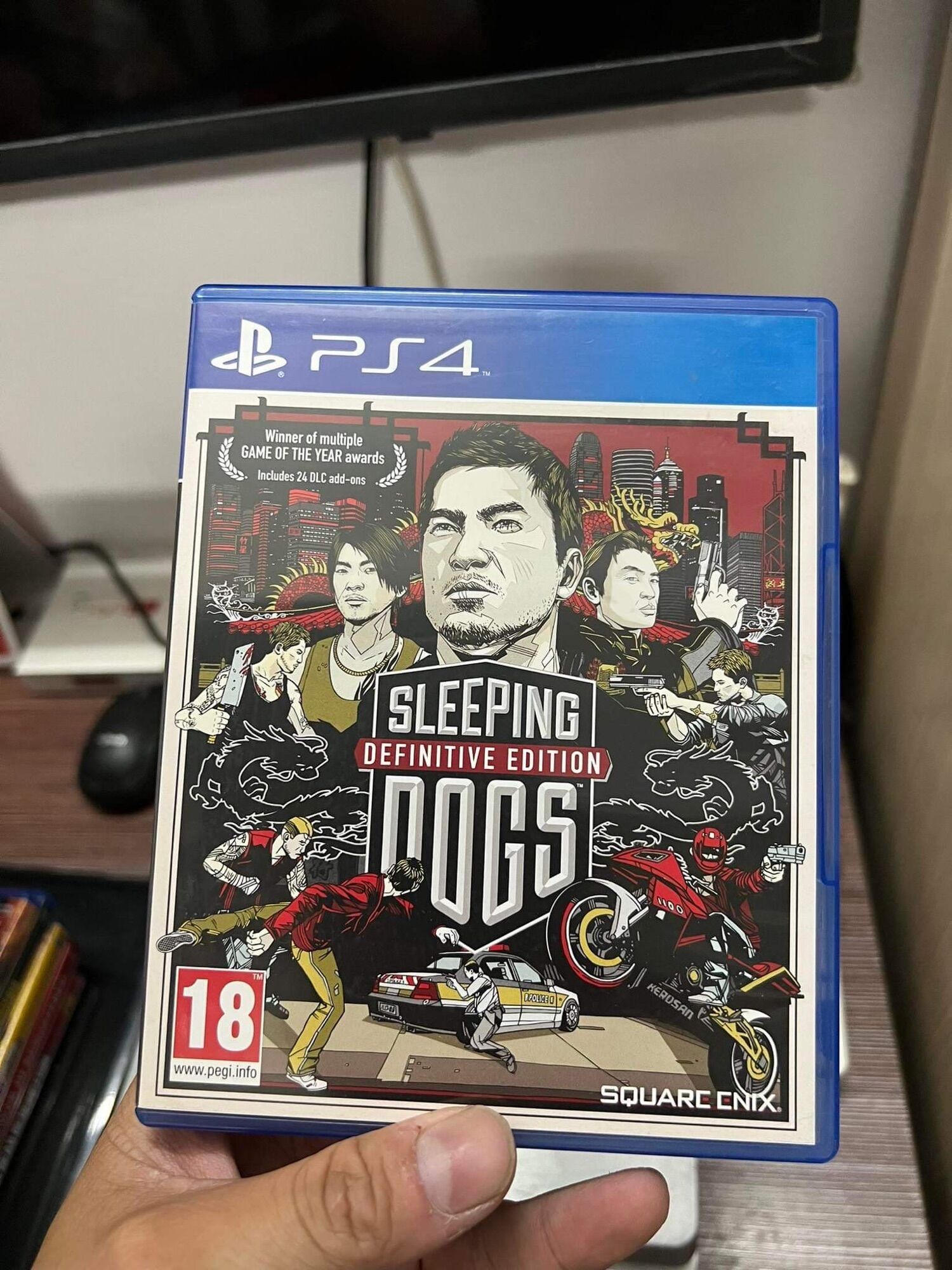 Đĩa chơi game PS4: Sleeping Dogs