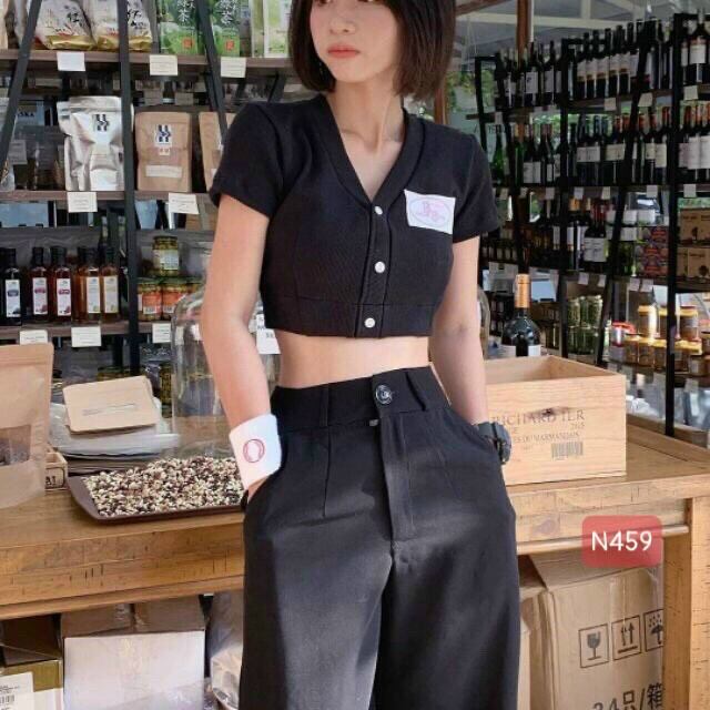 ÁO KIỂU CỔ V BS
