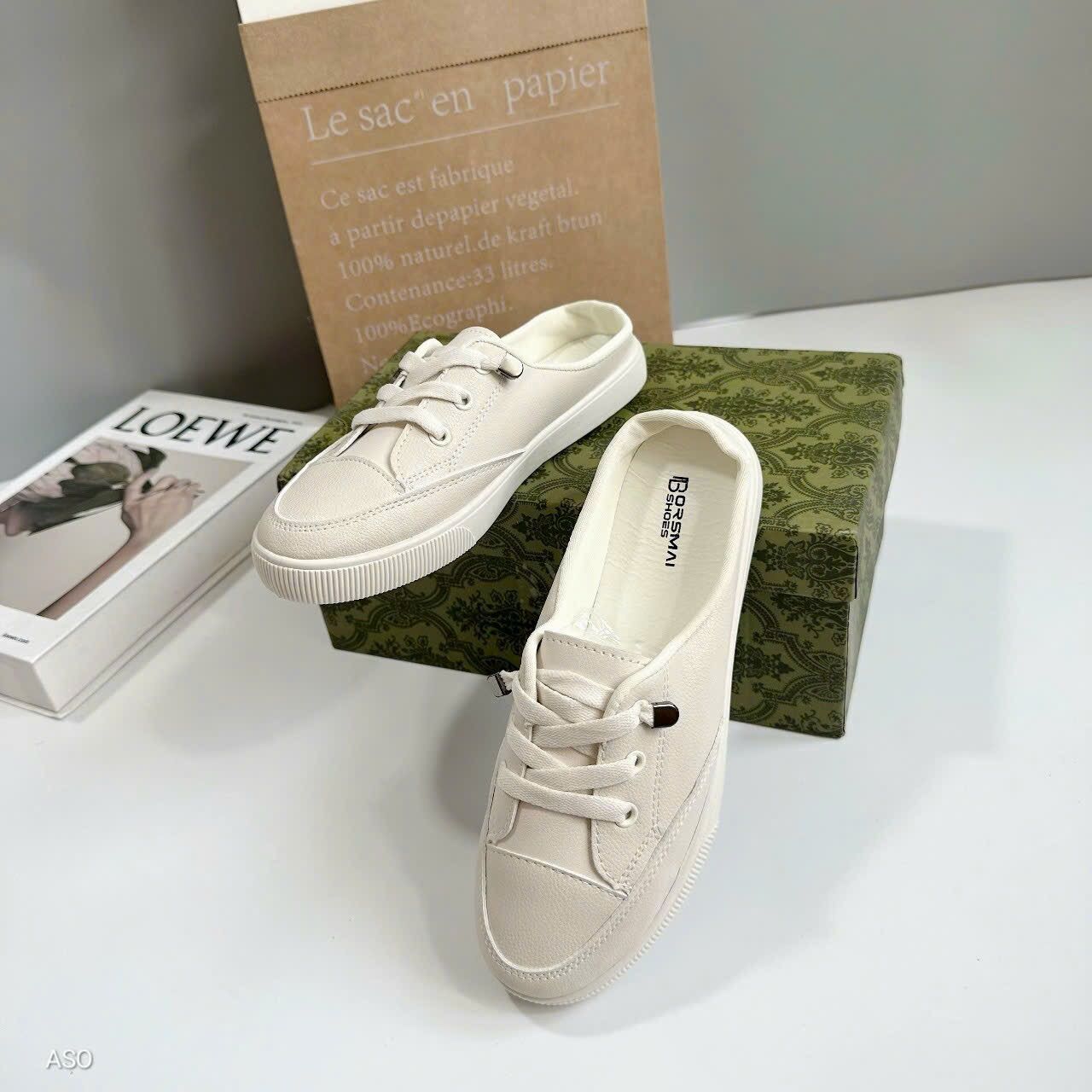 Giày sục búp bê nữ chất liệu mềm mại siêu đáng yêu👠👠☘️