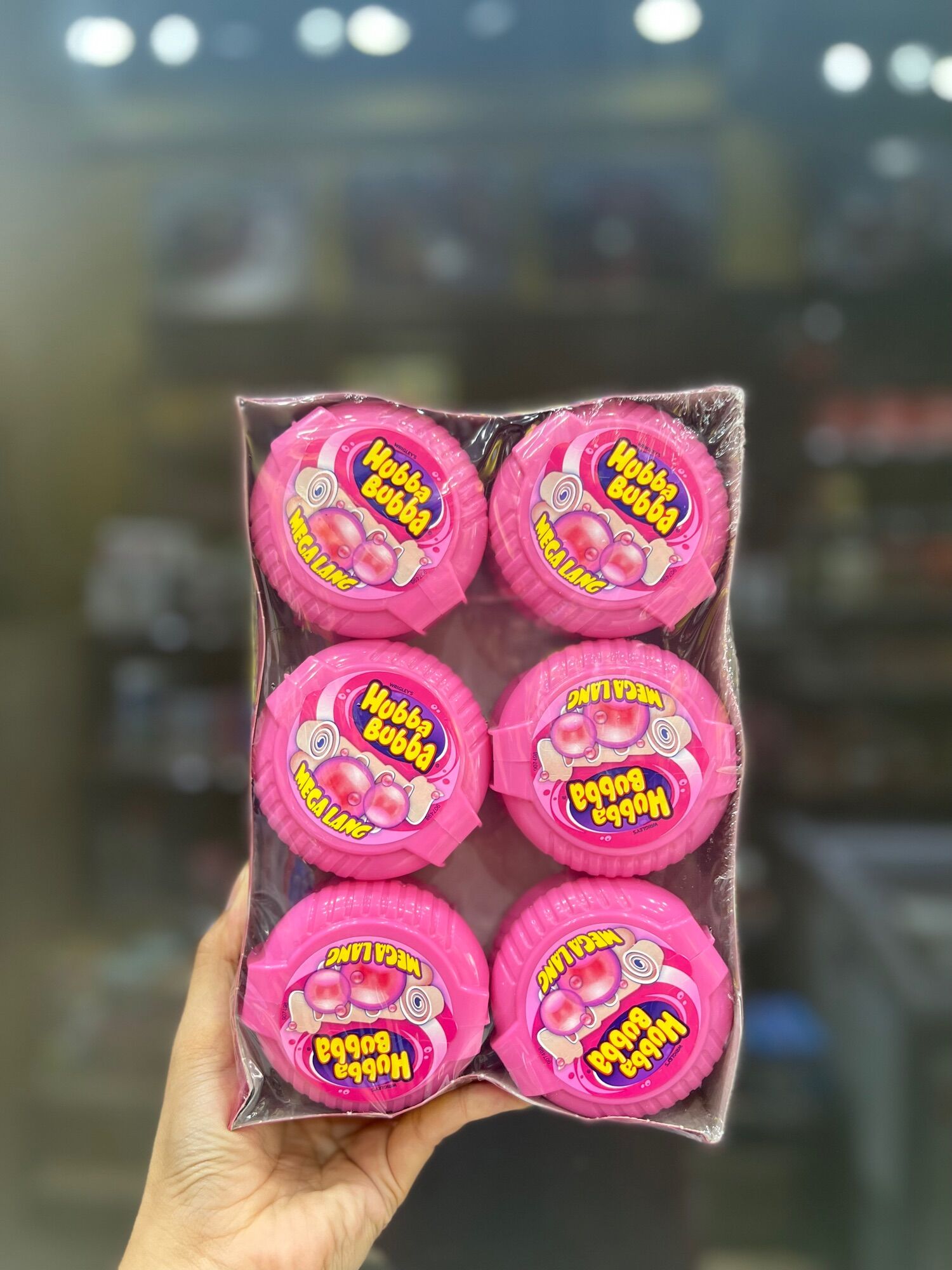 Kẹo gum cuộn Hubba Bubba