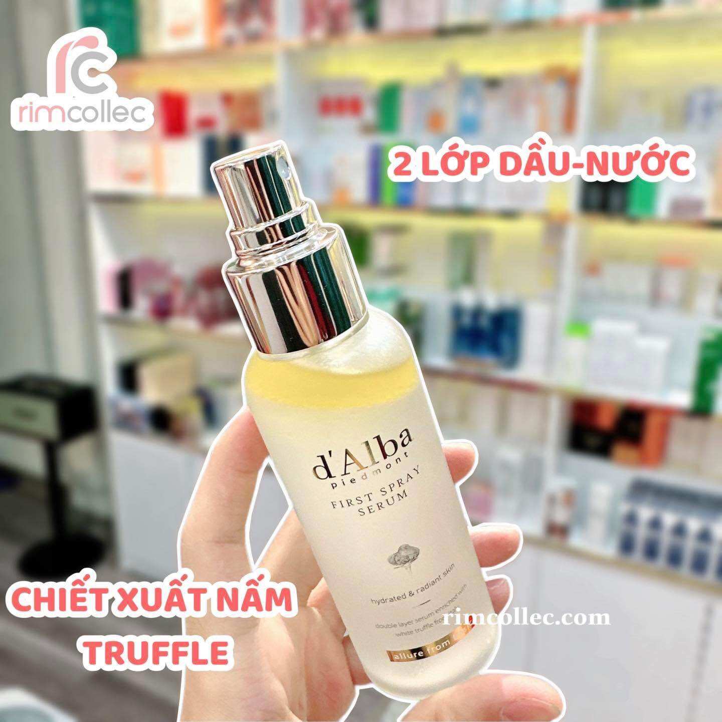 Tinh chất xịt khoáng dưỡng trắng da D’Alba First Spray Serum 100ml