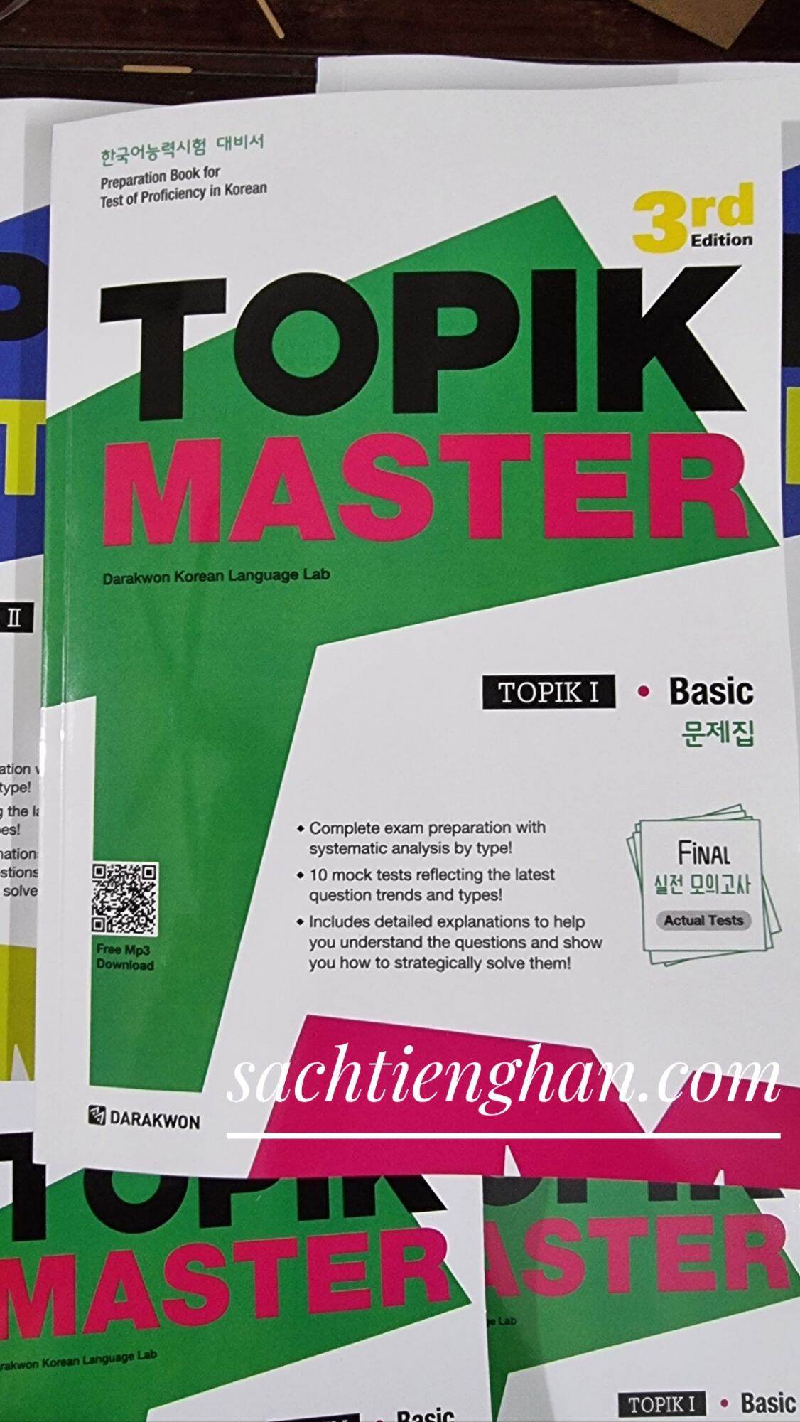 TOPIK Master Final 실전 모의고사 1 - Bản 2023