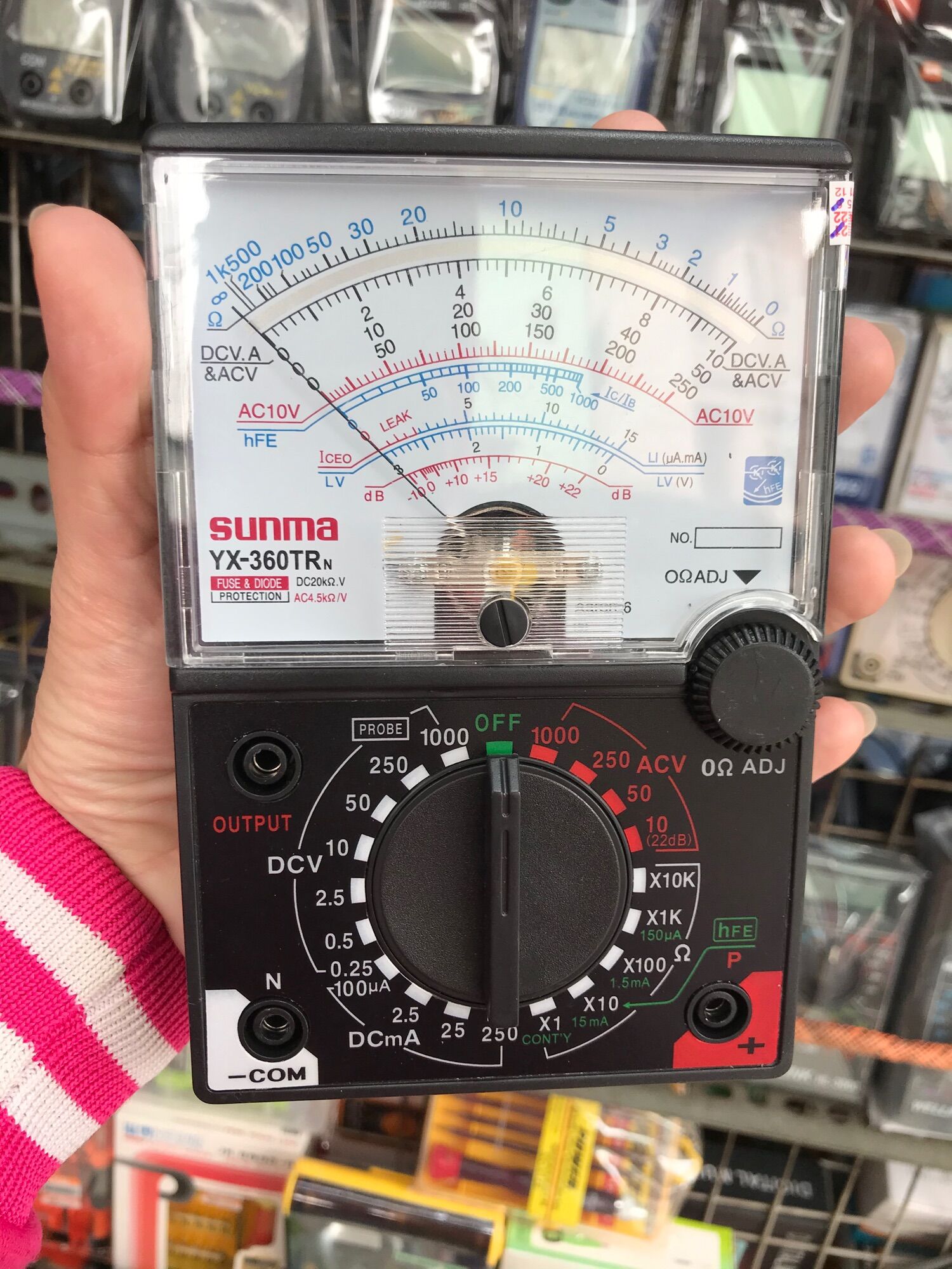 Đồng hồ đo kim Sunwa YX-360TRn