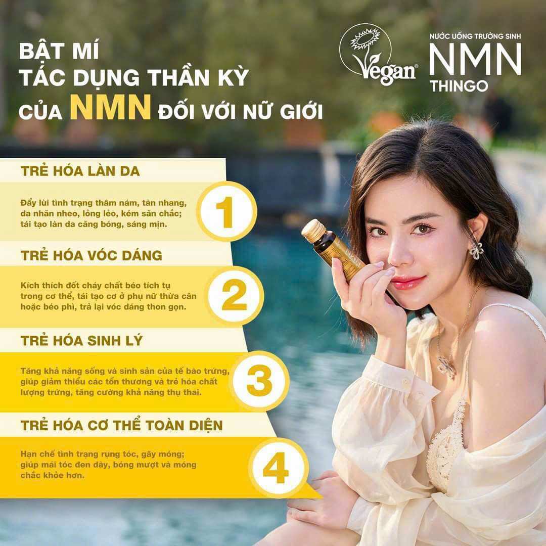 3 chai Nước uống NMN Thingo