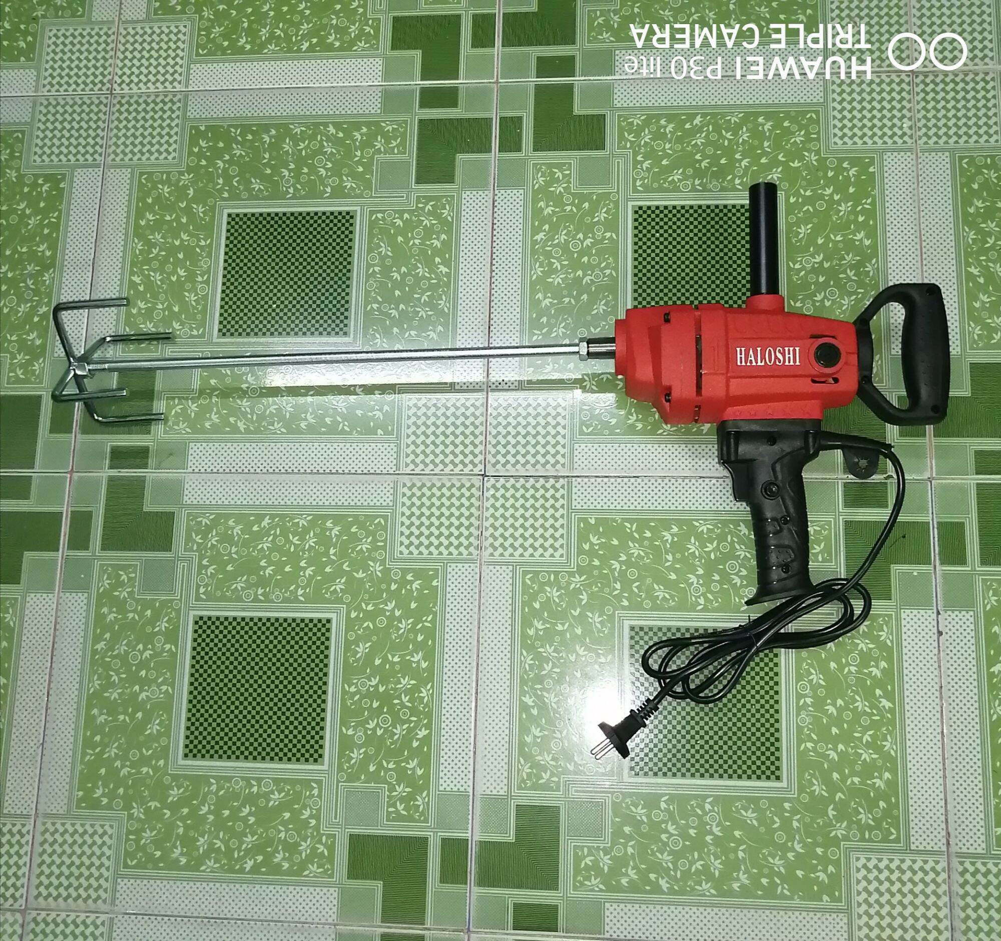 Máy đánh bột sơn nước haloshi.