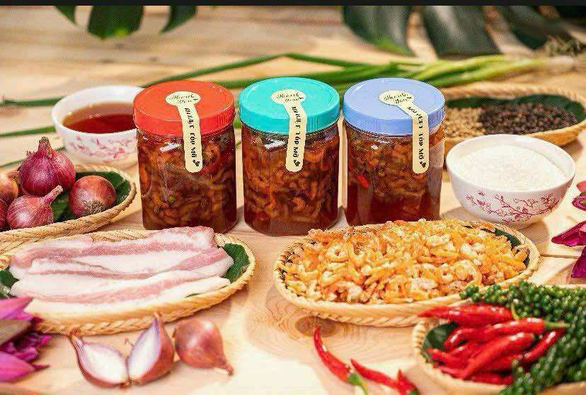 Kho Quẹt Tôm Thịt hủ 400g