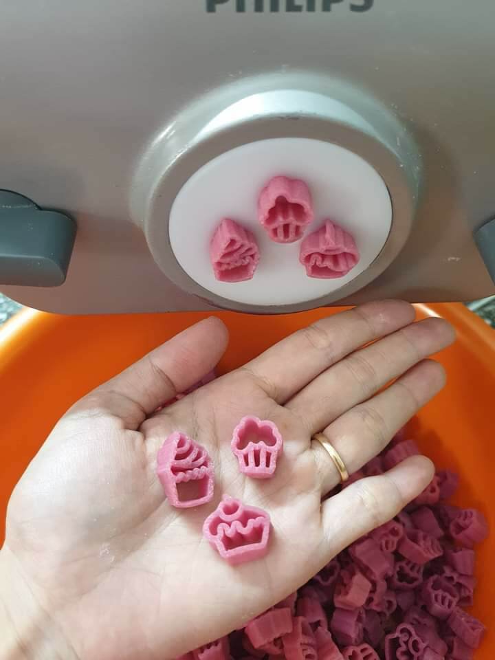 Khuôn nui cupcake dùng cho máy làm mì Philips
