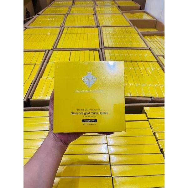 mặt nạ tế bào gốc RETINOL hộp 6 miếng DIAMOND LUXURY, DR MISHIN
