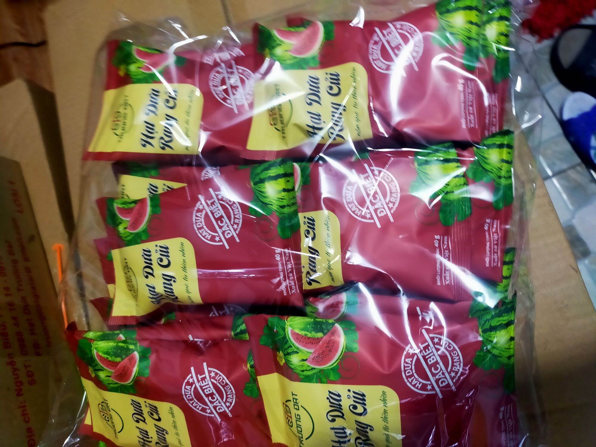 Hạt Dưa Rang Củi vị Bơ Trường Đạt_40gr