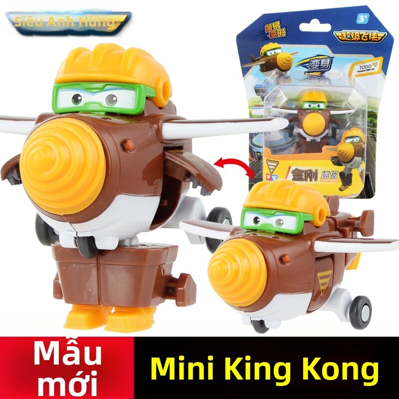 Bộ Robot Nhỏ Biến Hình Super Wings