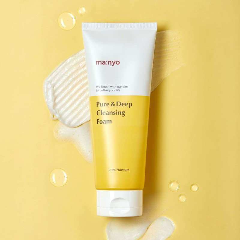 Sữa rửa mặt làm sạch sâu Ma:nyo pure & deep cleansing foam 100ml