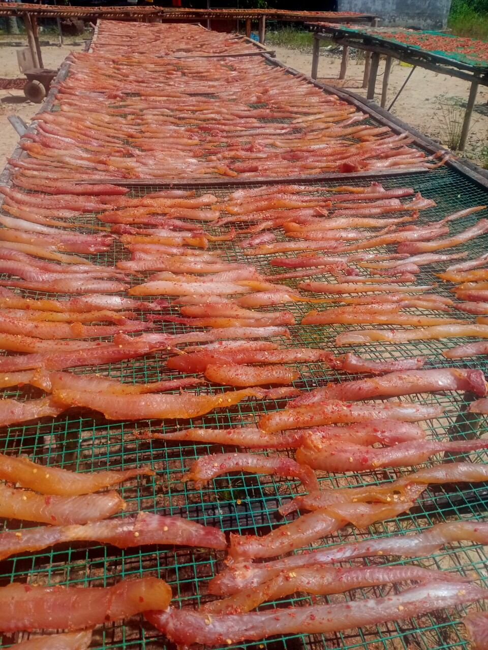 Khô cá lóc sợi không xương 500gram