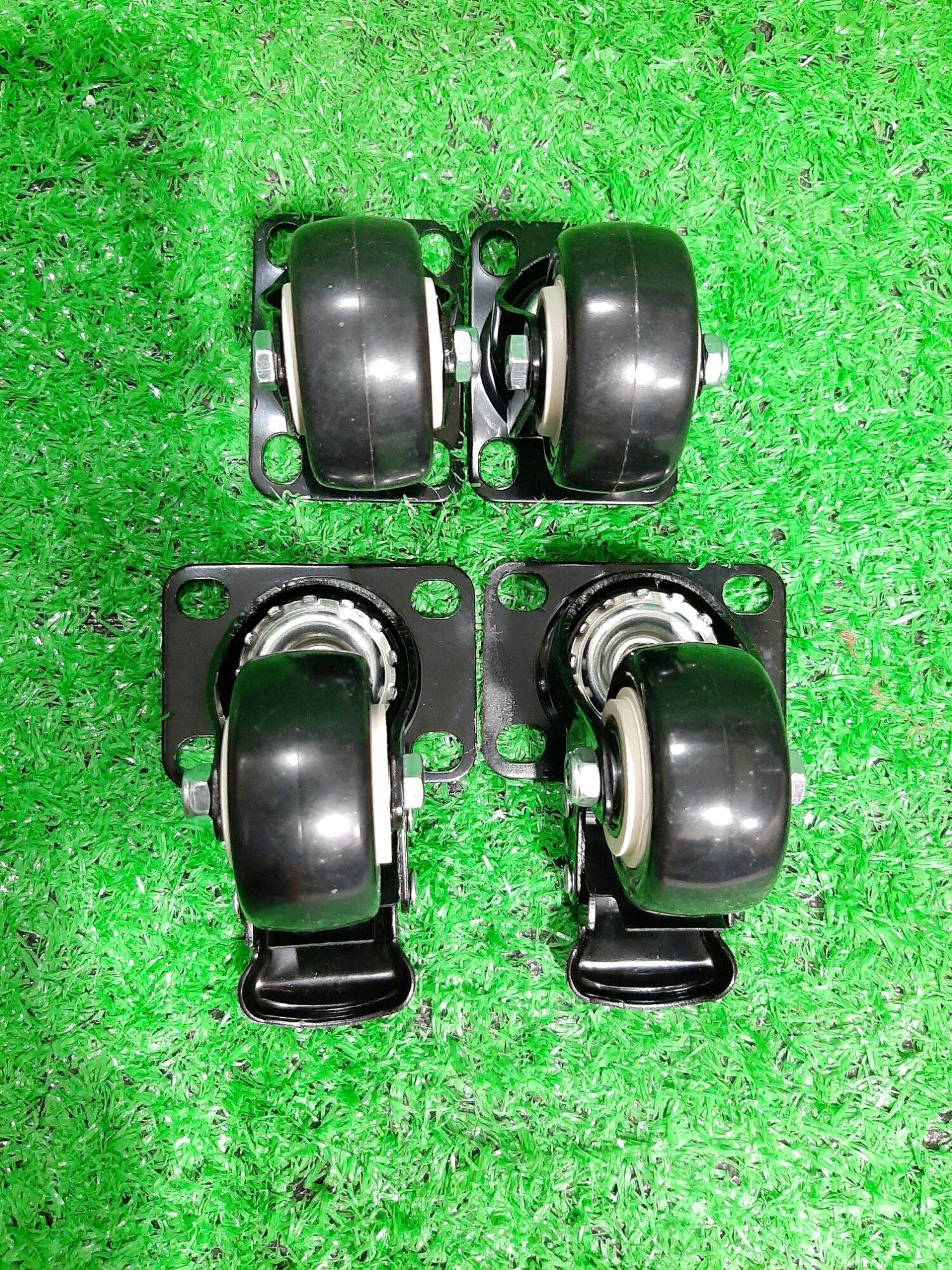 Bộ 4 bánh xe loa kéo_5cm ( 2 có khóa_2 không khóa )