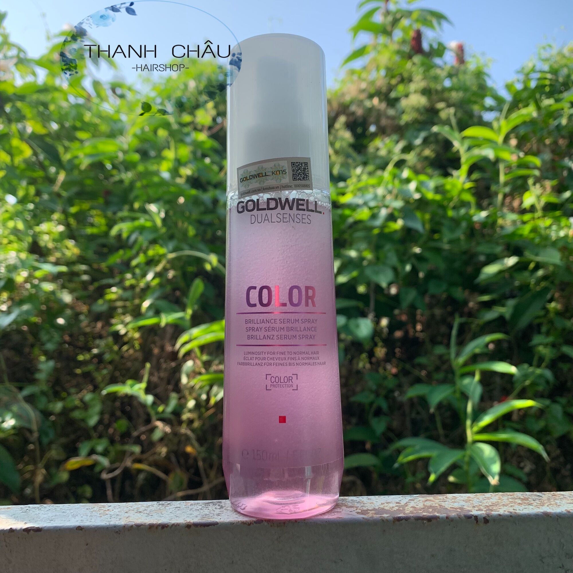 Xịt dưỡng giữ màu dualsenses color brilliance serum spray của goldwell 150ml