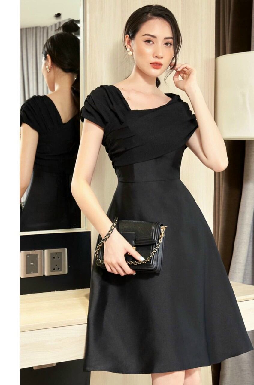 Đầm lệch vai Lady Dress