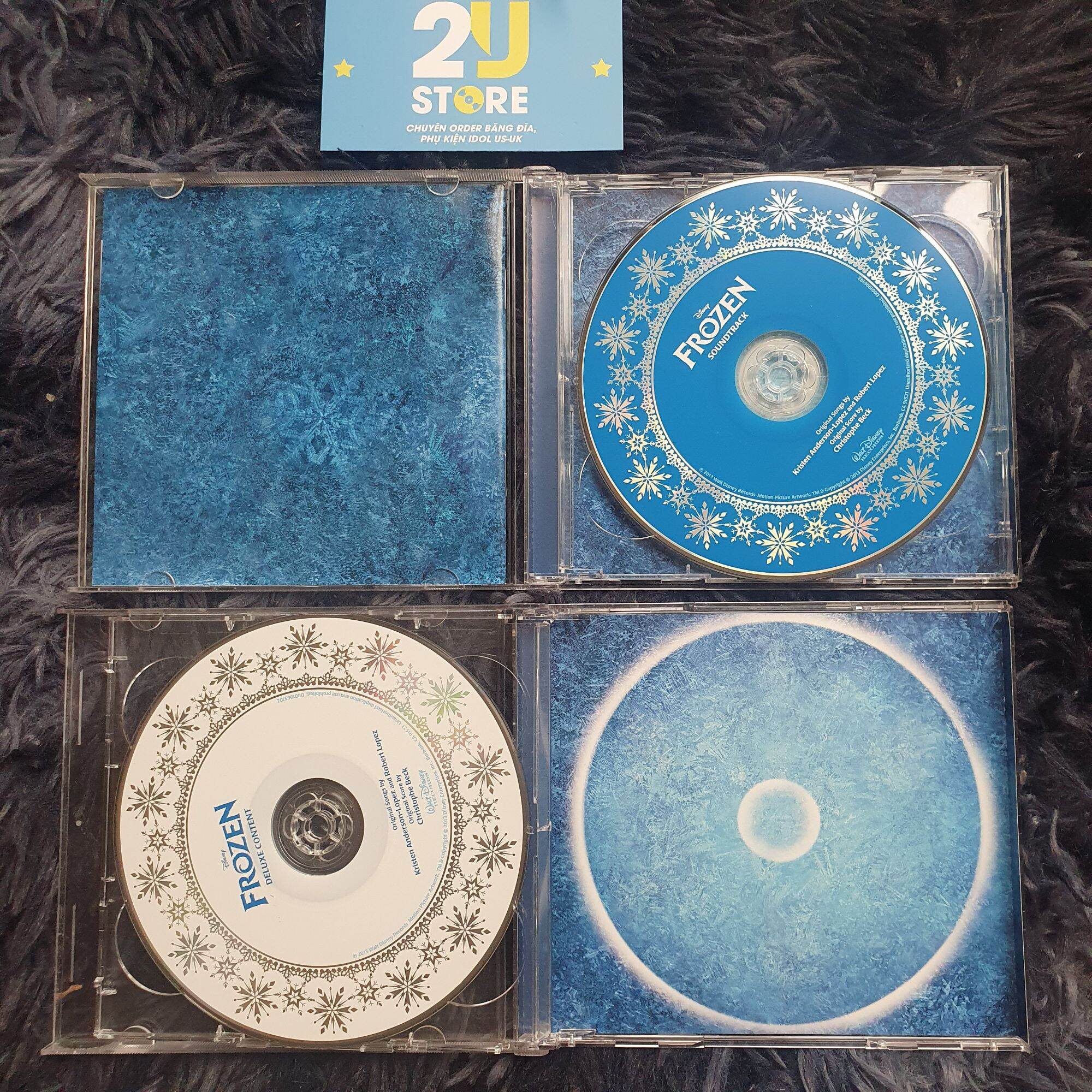 CD album Frozen OST (2-disc Deluxe Edition) (Used) 2U Store CDs
