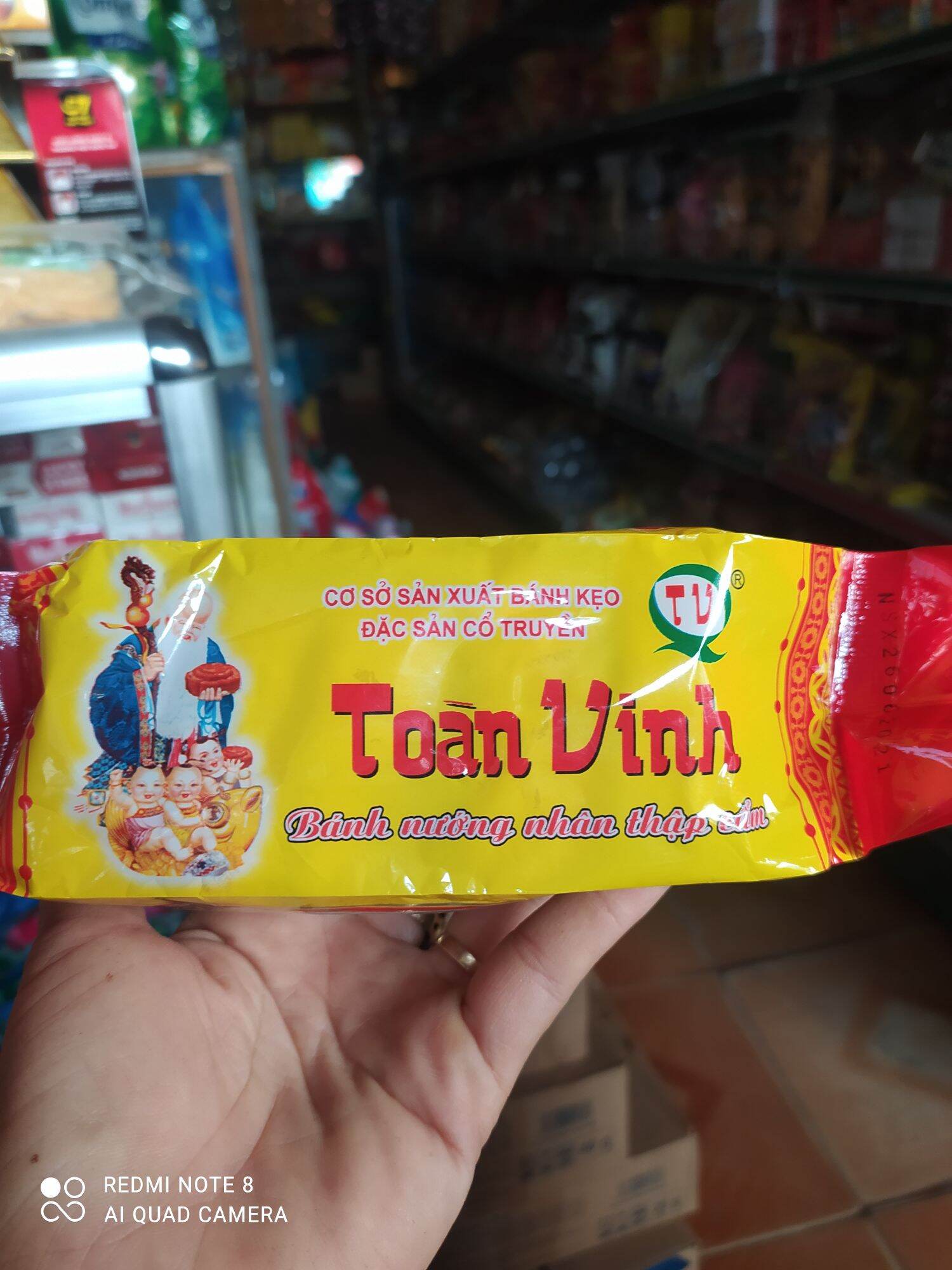 Túi 5 chiếc bánh nướng nhân thập cẩm toàn vinh