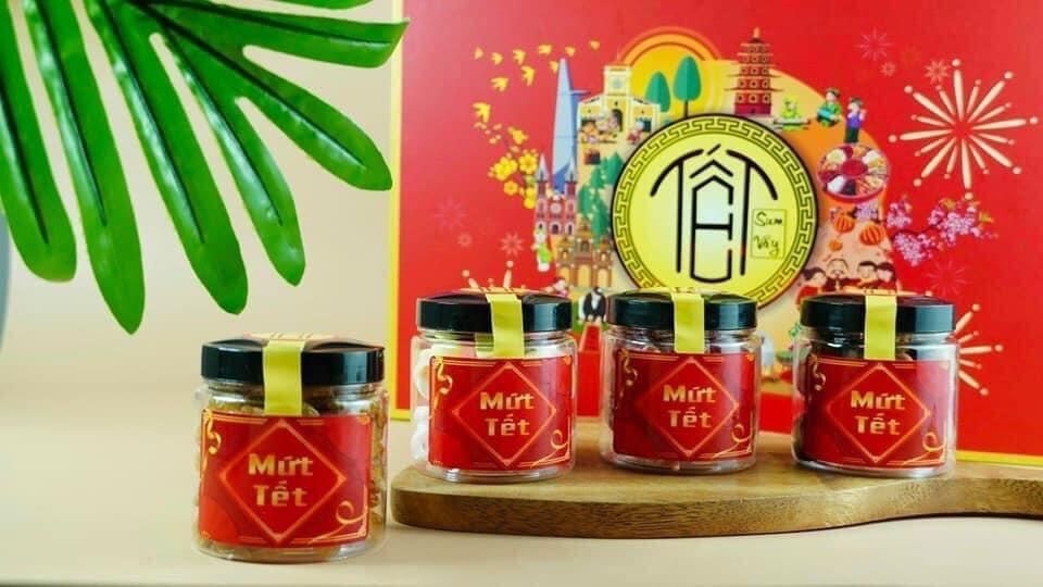 SET QUÀ TẾT SUM VẦY VIP SANG CHẢNH 2 tầng, 8 hộp