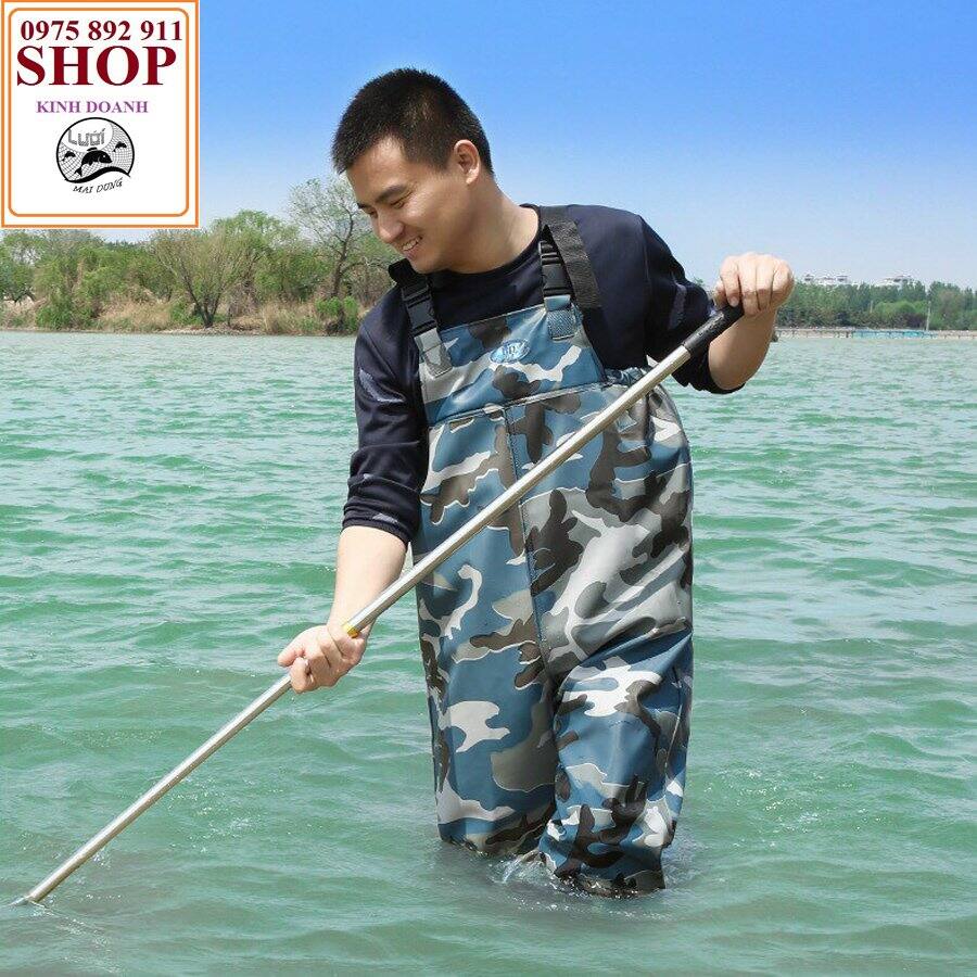 Yếm lội nước liền ủng, dành cho mọi người đi lao động thủy sản