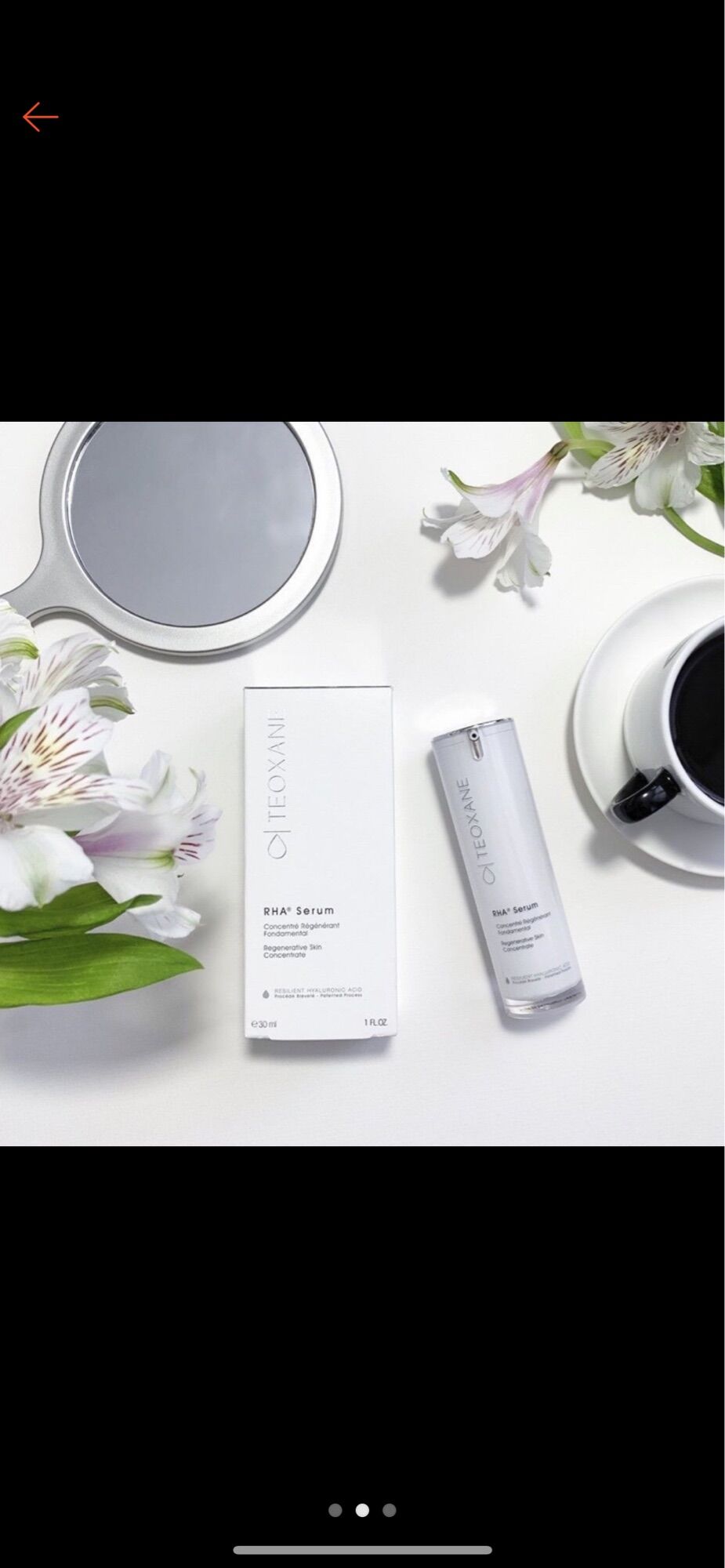 Tinh chất dưỡng ẩm trẻ hoá da RHA SERUM TEOXANE