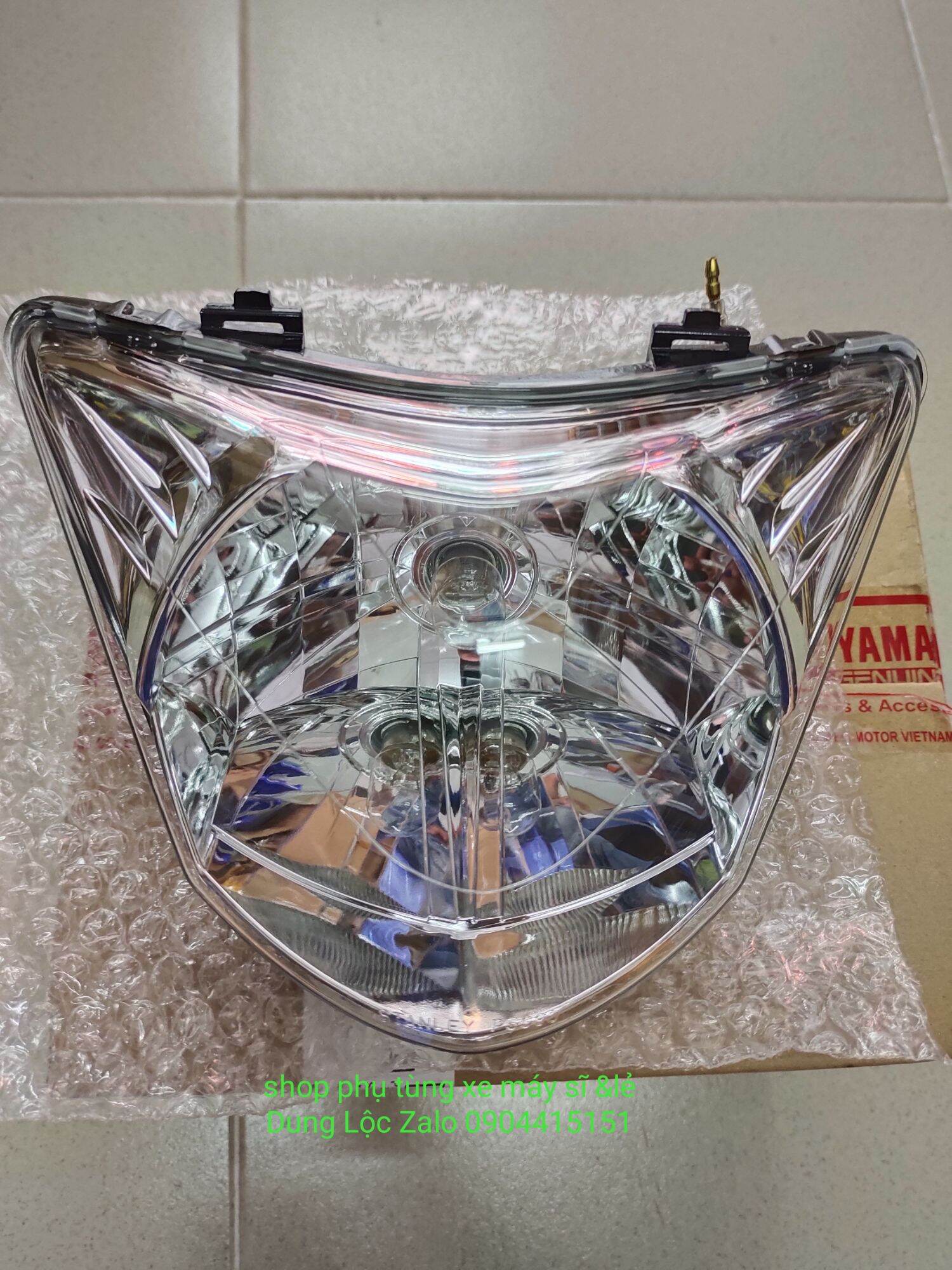 Pha đèn trước dùng cho dòng xe yamaha Exciter 2010 bóng nho