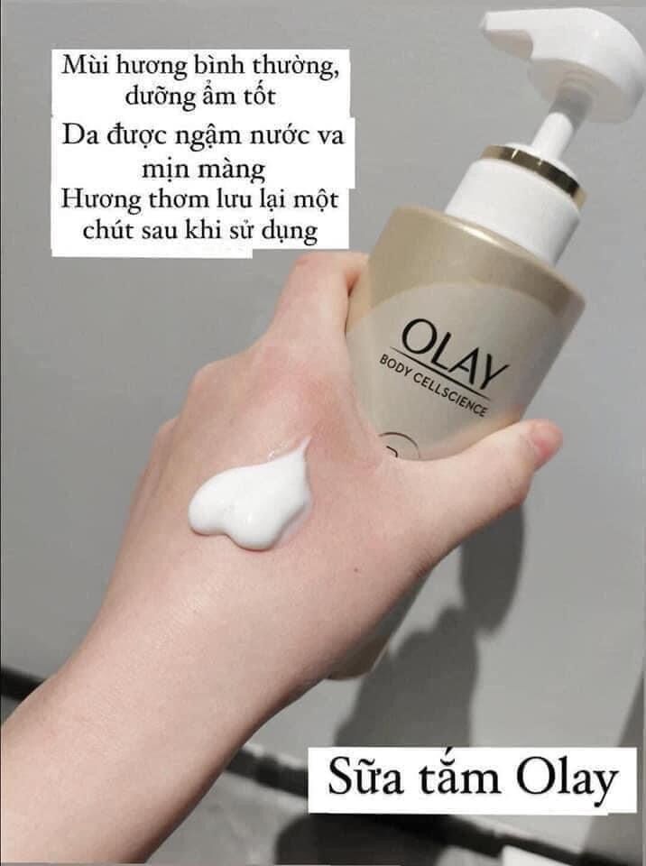 Sữa tắm trắng da olay vitamin c 500ml thái lan