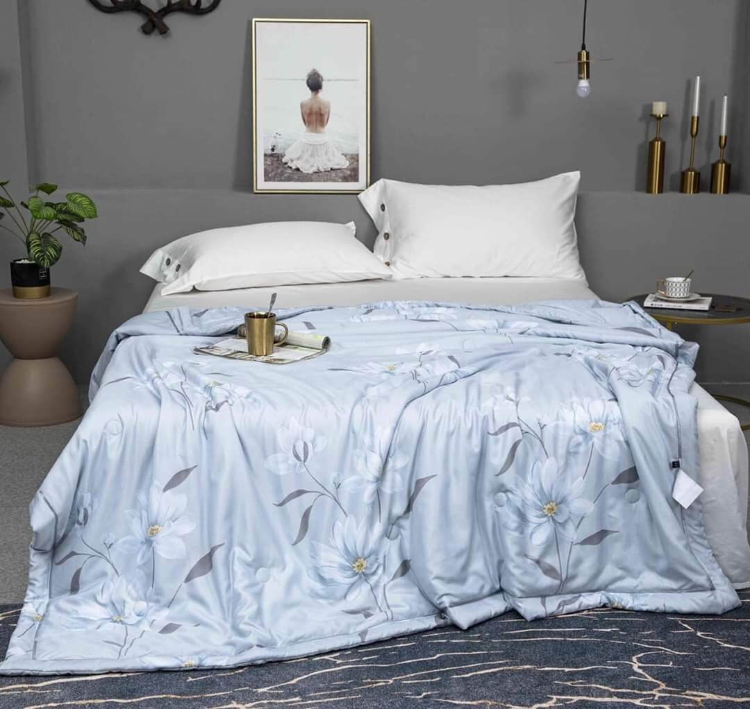 CHĂN LỤA TENCEL 5D (Ảnh và video thật của shop)